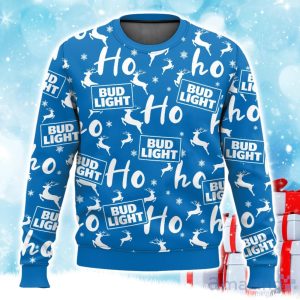Bud Light Christmas Hohoho Ugly Sweater Xmas Gift For Men Women Product Photo 1
