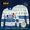 Bud Light Santa Christmas Ugly Sweater 3D Gift For Chirstmas