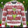 Budweiser Grinch Ugly Christmas Sweater Xmas Gift Ideas Men And Women Sweater Gift For Christmas