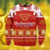 Budweiser Nitro Reserve Gold Christmas Ugly Sweater Christmas Gift For Men And Women