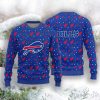 Buffalo Bills Christmas Pine Tree Patterns Pattern Knitted Sweater