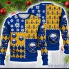 Buffalo Sabres All Over Printed 3D Christmas Sweater Ice Hockey NHL Fans Gift