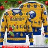 Buffalo Sabres Grinch Ugly Christmas Sweater Ice Hockey NHL Christmas Gift 3D Sweater Custom Name