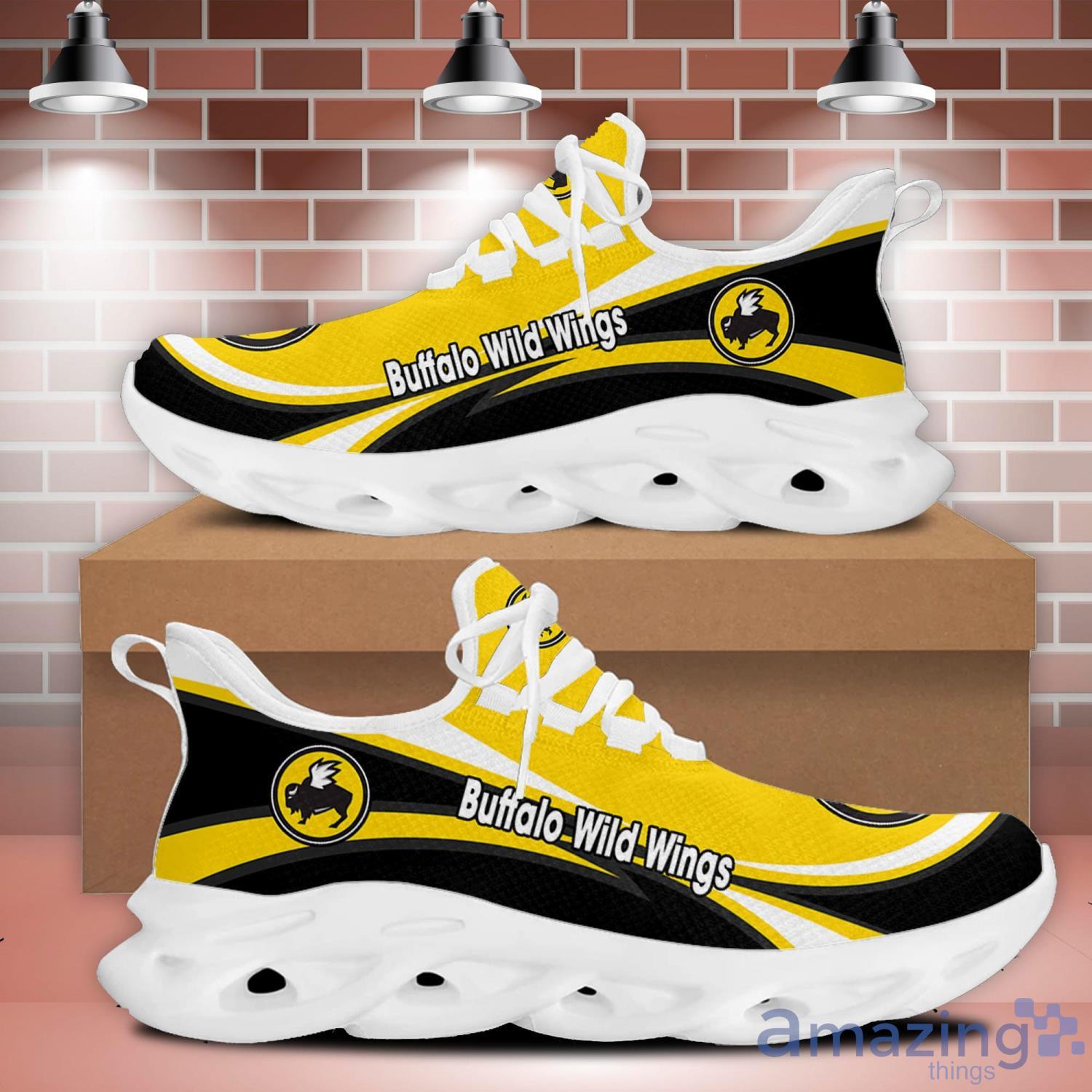 Buffalo Wild Wings Max Soul Shoes Running Shoes Max Soul Sneakers Sport Men And Women Gift image Buffalo Wild Wings Max Soul Shoes Running Shoes Max Soul Sneakers Sport Men And Women Gift Product Photo 2