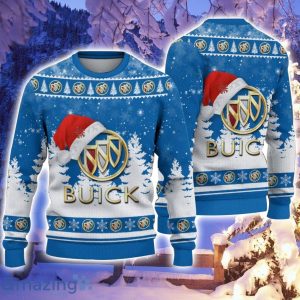 Buick Santa Hat Pattern Ugly Christmas Sweater For Men And Women Product Photo 1