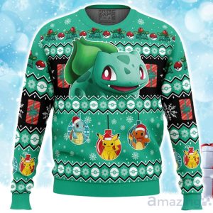 Bulbasaur Pokemon Ugly Christmas Sweater Xmas Gift For Men Women Product Photo 1