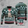 Bull Terrier Santa Printed Christmas Ugly Christmas Sweater Xmas Christmas Gift 3D Sweater