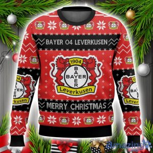Bundesliga Bayer 04 Leverkusen Ugly Christmas Sweater Christmas Holiday Gift Product Photo 2