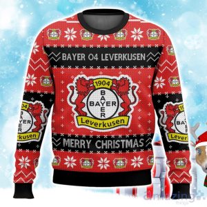 Bundesliga Bayer 04 Leverkusen Ugly Christmas Sweater, Xmas Gift Ideas For Fans Product Photo 1