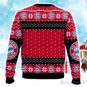 Bundesliga FC Bayern Munchen Ugly Christmas Sweater, Xmas Gift Ideas For Fans Product Photo 2