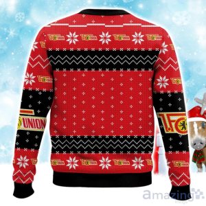 Bundesliga FC Union Berlin Ugly Christmas Sweater, Xmas Gift Ideas For Fans Product Photo 2