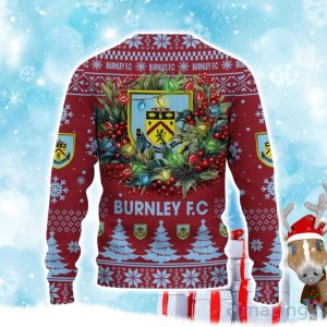 Burnley F.C Ugly Christmas Sweater Gift Ideas For Fans Product Photo 3