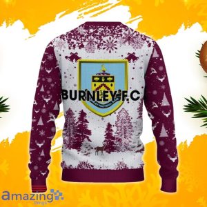 Burnley F.C Ugly Christmas Sweater, Xmas Gift Ideas 2023 For Fans Product Photo 3