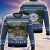 Busch Light Bear All Over Printed Ugly Christmas Sweater Xmas Christmas Gift
