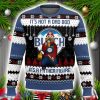 Busch Light Beer It’s Not A Dad Bod It’s A Father Figure Ugly Christmas Sweater Cute Christmas Gift