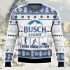 Busch Light Drunk Ugly Christmas Sweater Limited Edition Gift For Men & Women