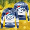 Busch Light Ugly Christmas Ugly Sweater 3D Gift For Chirstmas