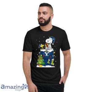 Byu Cougars Ugly Christmas Sweaters Snoopy Woodstock T Shirt image Byu Cougars Ugly Christmas Sweaters Snoopy Woodstock T Shirt Product Photo 5
