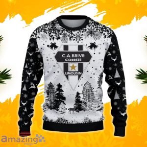 CA Brive Ugly Christmas Sweater, Xmas Gift Ideas 2023 For Fans Product Photo 2