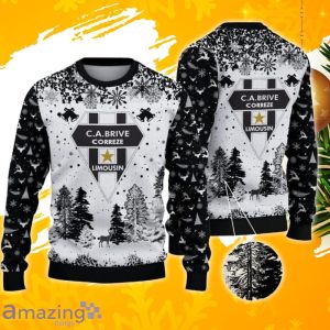 CA Brive Ugly Christmas Sweater, Xmas Gift Ideas 2023 For Fans Product Photo 1