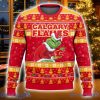 Calgary Flames Grinch Ugly Christmas Sweater Christmas Gift For Sport Fans