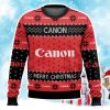 Canon Camera Brands Ugly Christmas Sweater For Fans Xmas Gifts Ideas