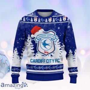 Cardiff City F.C Ugly Christmas Sweater Unique Gifts For Men Women Product Photo 2
