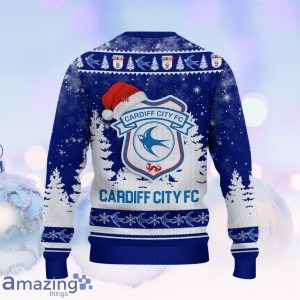 Cardiff City F.C Ugly Christmas Sweater Unique Gifts For Men Women Product Photo 3