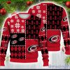 Carolina Hurricanes All Over Printed 3D Christmas Sweater Ice Hockey NHL Fans Gift