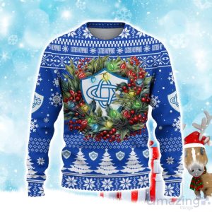 Castres Olympique Ugly Christmas Sweater Gift Ideas For Fans Product Photo 2