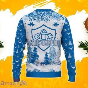 Castres Olympique Ugly Christmas Sweater, Xmas Gift Ideas 2023 For Fans Product Photo 3