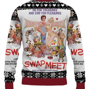 Casual And Fun Cartoon SWAPMEET 3D Ugly Christmas Sweater, Xmas Gift For Everyone Product Photo 2