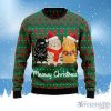 Cat Meowy Ugly Christmas Sweater For Men & Women