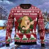 Cat Woman Meme Christmas Ugly Christmas Sweaters Style Gift For Men And Women