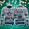 CeeDee Lamb Dallas Cowboys Do Not Like My Cowboys I Do Not Care NFL Christmas Ugly Sweater