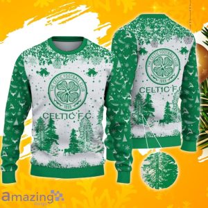 Celtic F.C. Ugly Christmas Sweater, Xmas Gift Ideas 2023 For Fans Product Photo 1