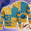 Chargers Retro Football Ugly Christmas Sweater For Men And Women Sport Fans