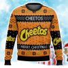 Cheetos Snack Brand Ugly Christmas Sweater, Xmas Gift Ideas For Fans