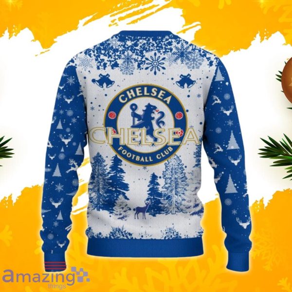 Chelsea fc ugly hot sale christmas sweater