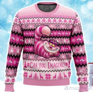 Cheshire Cat Alice In Wonderland Ugly Christmas Sweater Xmas Gift For Men Women Product Photo 1