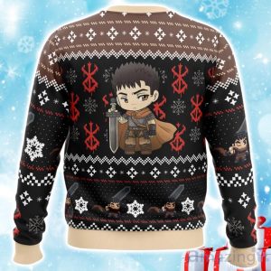 Chibi Guts Berserk Ugly Christmas Sweater Xmas Gift For Men Women Product Photo 2