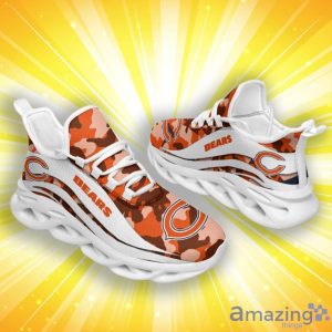Chicago Bears Camo Pattern Max Soul Shoes Special Style For Fans Product Photo 3