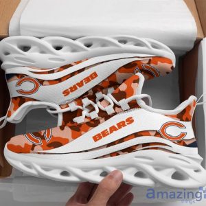 Chicago Bears Camo Pattern Max Soul Shoes Special Style For Fans Product Photo 1