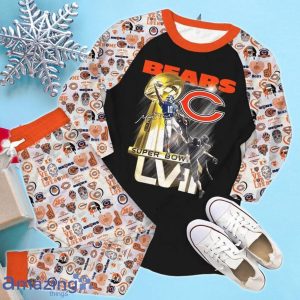 Chicago Bears Super Bowl Limited Edition Pajamas Set Product Photo 2