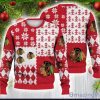 Chicago Blackhawks All Over Printed 3D Christmas Sweater Ice Hockey NHL Fans Gift