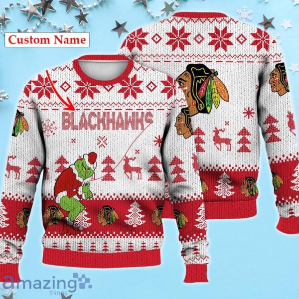 Blackhawks ugly outlet christmas sweater