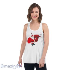 Chicago Bulls Santa Claus Logo Christmas T Shirt Product Photo 7