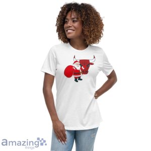 Chicago Bulls Santa Claus Logo Christmas T Shirt Product Photo 8