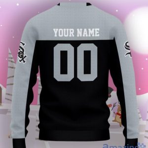 Chicago White Sox Ugly Sweater Custom Name And Number Hot Design For Fan's Gift Product Photo 3