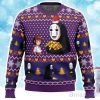 Chihiro And No Face Spirited Away Ugly Christmas Sweater Xmas Gift For Men Women